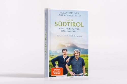 Buchcover und Innenansicht für das Buch: Unser Südtirol