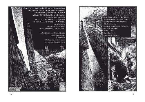 Buchcover und Innenansicht für das Buch: Die Schwarzen Brüder