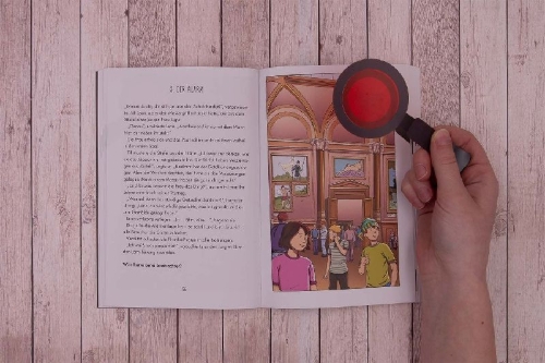 Buchcover und Innenansicht für das Buch: Findest du die Spur? - Die gestohlene Jacht
