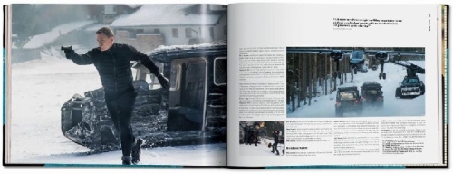 Buchcover und Innenansicht für das Buch: The James Bond Archives. "No Time To Die" Edition