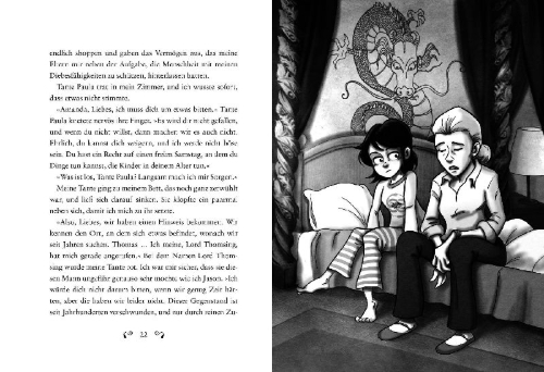 Buchcover und Innenansicht für das Buch: Amanda Black - El último minuto