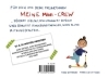 Buchcover und Innenansicht für das Buch: Freundebuch Meine Mini-Crew