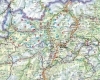 Buchcover und Innenansicht für das Buch: Alm- und Hüttenwanderungen Südtirol West