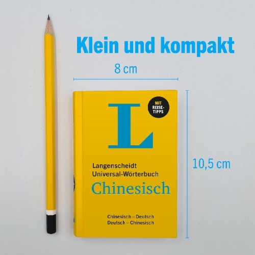 Buchcover und Innenansicht für das Buch: Langenscheidt Universal-Wörterbuch Chinesisch