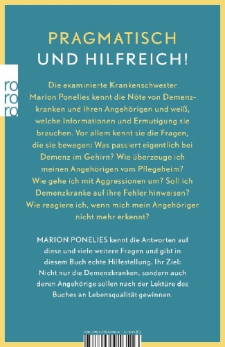 Buchcover und Innenansicht für das Buch: Demenz verstehen und mutig begegnen
