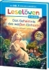 Buchcover und Innenansicht für das Buch: Leselöwen 2. Klasse - Das Geheimnis des weißen Einhorns