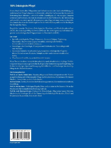 Buchcover und Innenansicht für das Buch: Onkologische Krankenpflege