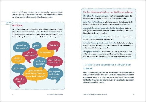 Buchcover und Innenansicht für das Buch: Der Kita-Kompass