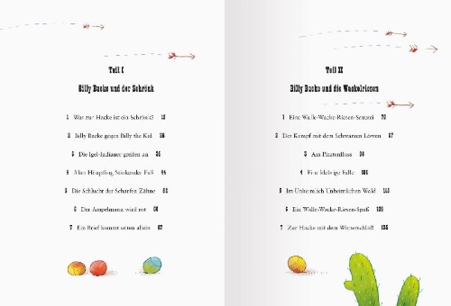 Buchcover und Innenansicht für das Buch: Das große Buch von Billy Backe