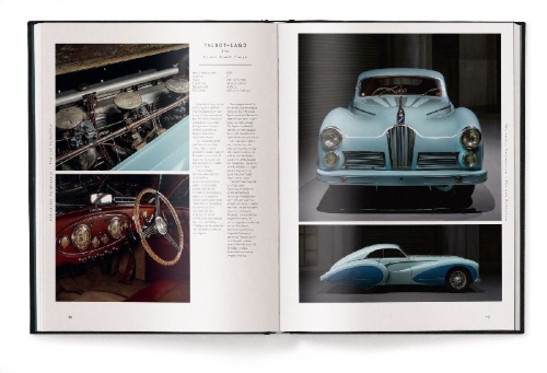 Buchcover und Innenansicht für das Buch: Classic Cars Review