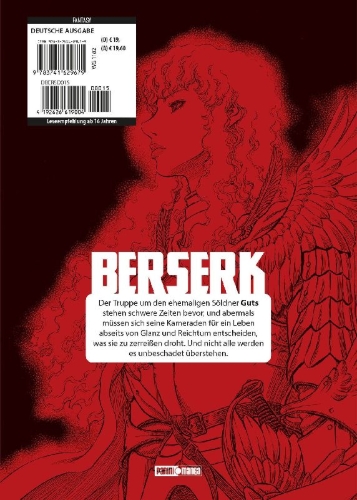 Buchcover und Innenansicht für das Buch: Berserk: Ultimative Edition 15