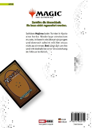 Buchcover und Innenansicht für das Buch: Magic: The Gathering - Zerstöre die Menschheit. Sie kann nicht regeneriert werden. 06