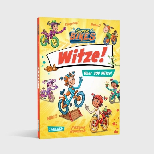 Buchcover und Innenansicht für das Buch: SUPERBIKES Witze!
