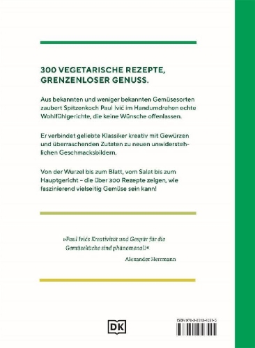 Buchcover und Innenansicht für das Buch: Vegetarisch