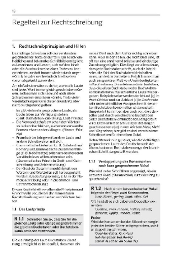 Buchcover und Innenansicht für das Buch: Pons Die deutsche Rechtschreibung