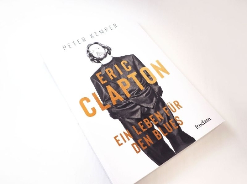 Buchcover und Innenansicht für das Buch: Eric Clapton. Ein Leben für den Blues