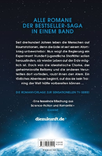 Buchcover und Innenansicht für das Buch: The 100