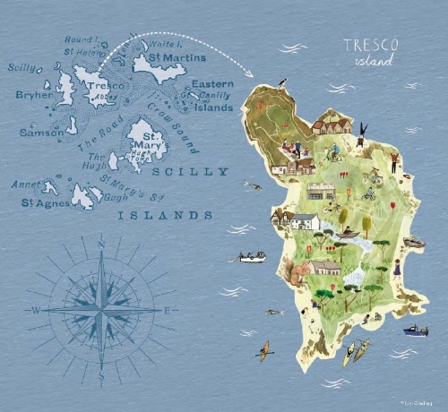 Buchcover und Innenansicht für das Buch: Island Dreams - Die Imkerei am Meer
