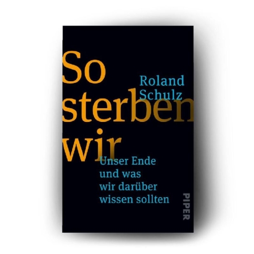 Buchcover und Innenansicht für das Buch: So sterben wir