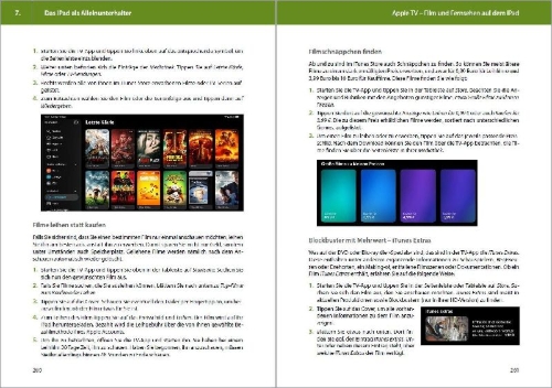 Buchcover und Innenansicht für das Buch: Das iPad - Tipps und Tricks - Aktuell zu iPadOS 26 Handbuch - für alle iPad-Modelle geeignet (iPad, iPad Pro, iPad Air, iPad mini)