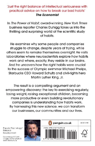 Buchcover und Innenansicht für das Buch: The Power of Habit