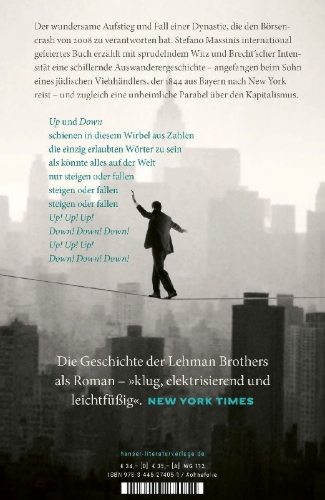 Buchcover und Innenansicht für das Buch: Qualcosa sui Lehman