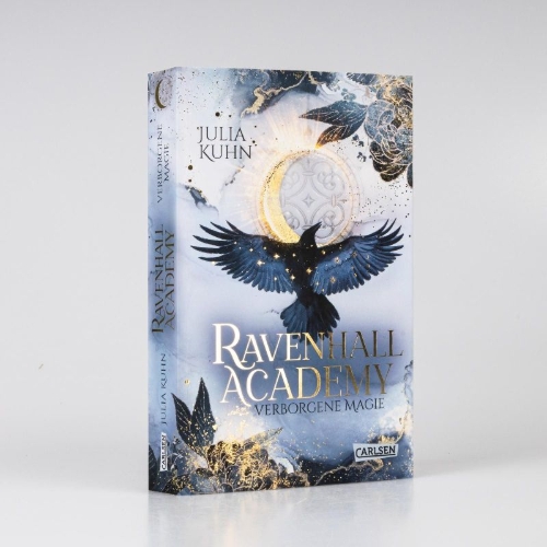 Buchcover und Innenansicht für das Buch: Ravenhall Academy 1: Verborgene Magie