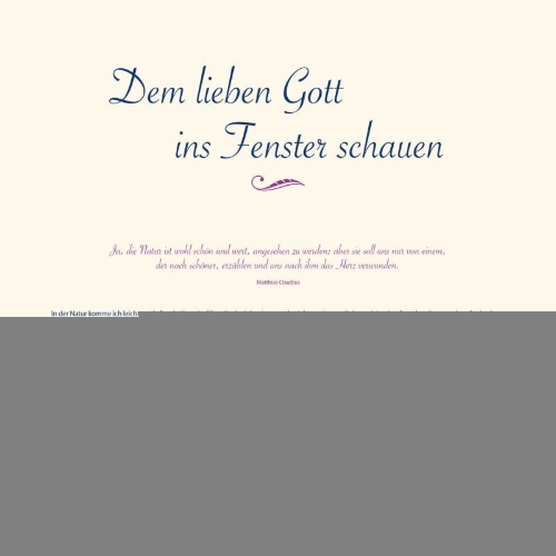 Buchcover und Innenansicht für das Buch: Das Leben feiern