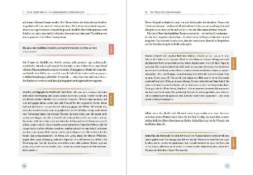 Buchcover und Innenansicht für das Buch: Trauer bei Kindern pädagogisch begleiten