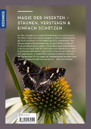 Buchcover und Innenansicht für das Buch: Wer Schmetterlinge liebt, muss Raupen füttern