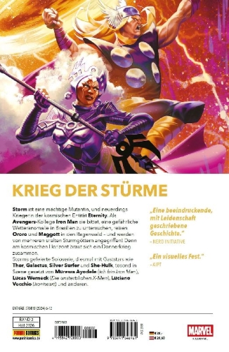 Buchcover und Innenansicht für das Buch: Storm (2024) #6-#12