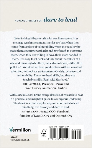 Buchcover und Innenansicht für das Buch: Dare to Lead