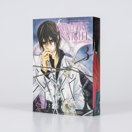 Buchcover und Innenansicht für das Buch: Vampire Knight