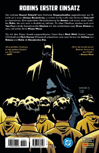 Buchcover und Innenansicht für das Buch: Batman & Robin: Year One #7-#12