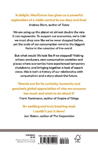 Buchcover und Innenansicht für das Buch: The Day the World Stops Shopping