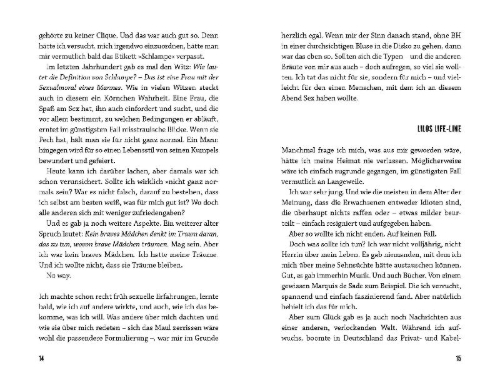 Buchcover und Innenansicht für das Buch: Radikal frei