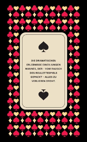 Buchcover und Innenansicht für das Buch: Der Spieler