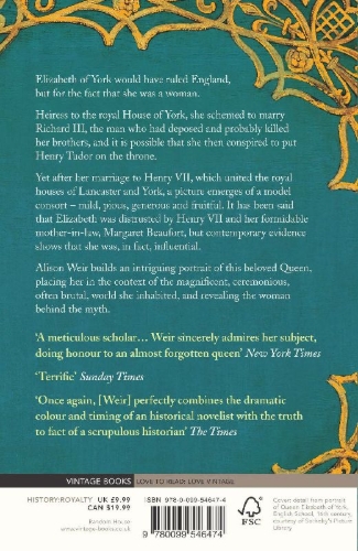 Buchcover und Innenansicht für das Buch: Elizabeth of York