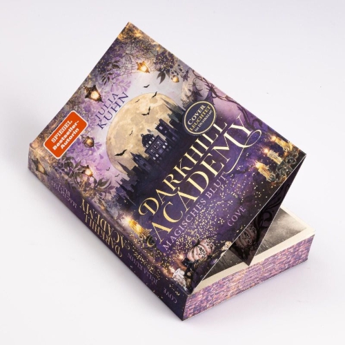 Buchcover und Innenansicht für das Buch: Darkhill Academy 1: Magisches Blut