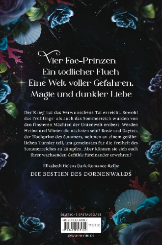 Buchcover und Innenansicht für das Buch: Broken by Daylight - Beasts of the Briar Book 4