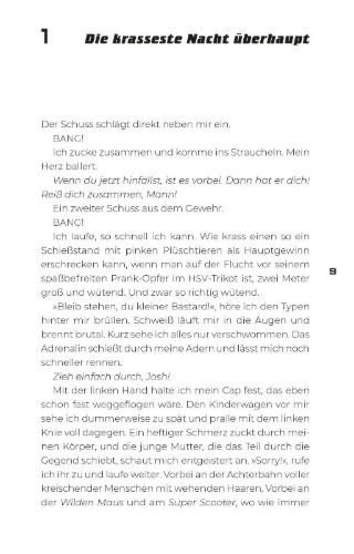 Buchcover und Innenansicht für das Buch: Rausgekickt! Da waren's nur noch zehn