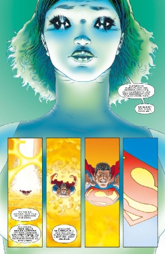 Buchcover und Innenansicht für das Buch: All-Star Superman