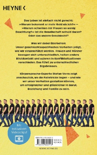 Buchcover und Innenansicht für das Buch: Warum Frauen oft nicht ernst genommen werden und Männer unfreiwillig Single sind