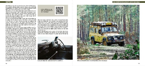 Buchcover und Innenansicht für das Buch: Land Rover Defender