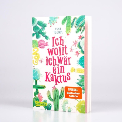Buchcover und Innenansicht für das Buch: Ich wollt, ich wär ein Kaktus