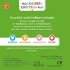Buchcover und Innenansicht für das Buch: Mein Knuddel-Knautsch-Buch - Mein Bagger