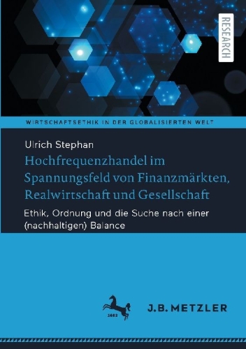 Buchcover und Innenansicht für das Buch: Hochfrequenzhandel im Spannungsfeld von Finanzmärkten, Realwirtschaft und Gesellschaft