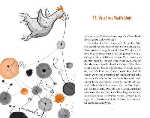Buchcover und Innenansicht für das Buch: Der Stolperengel