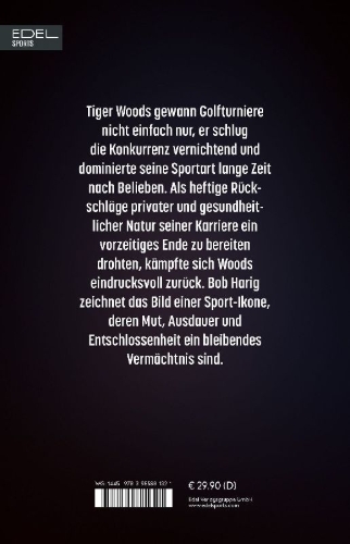 Buchcover und Innenansicht für das Buch: Tiger Woods