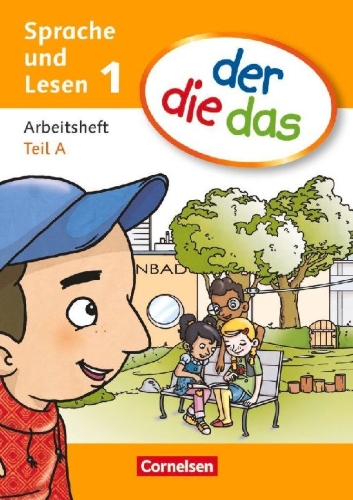 Buchcover und Innenansicht für das Buch: der die das - Erstlesen 1. Schuljahr. Arbeitsheft Teil A und B im Paket